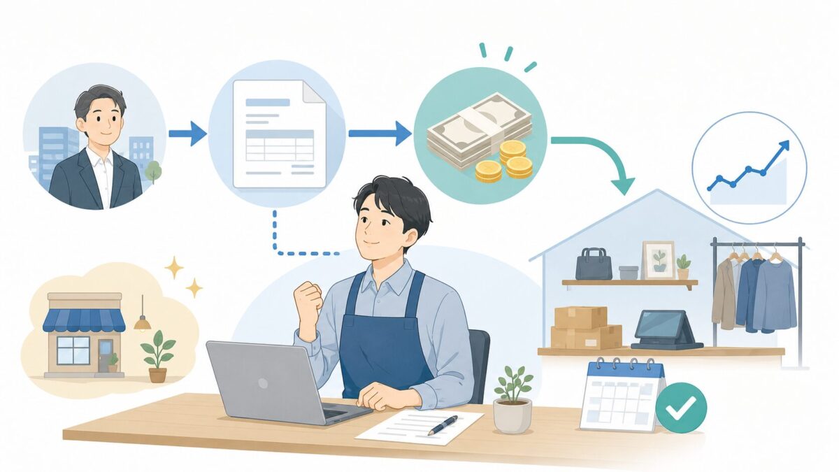 売掛金を現金化する方法を比較するイメージ