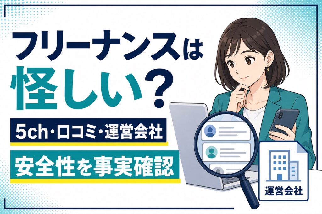 フリーナンスの5ch評判と運営会社から安全性を確認する記事のアイキャッチ