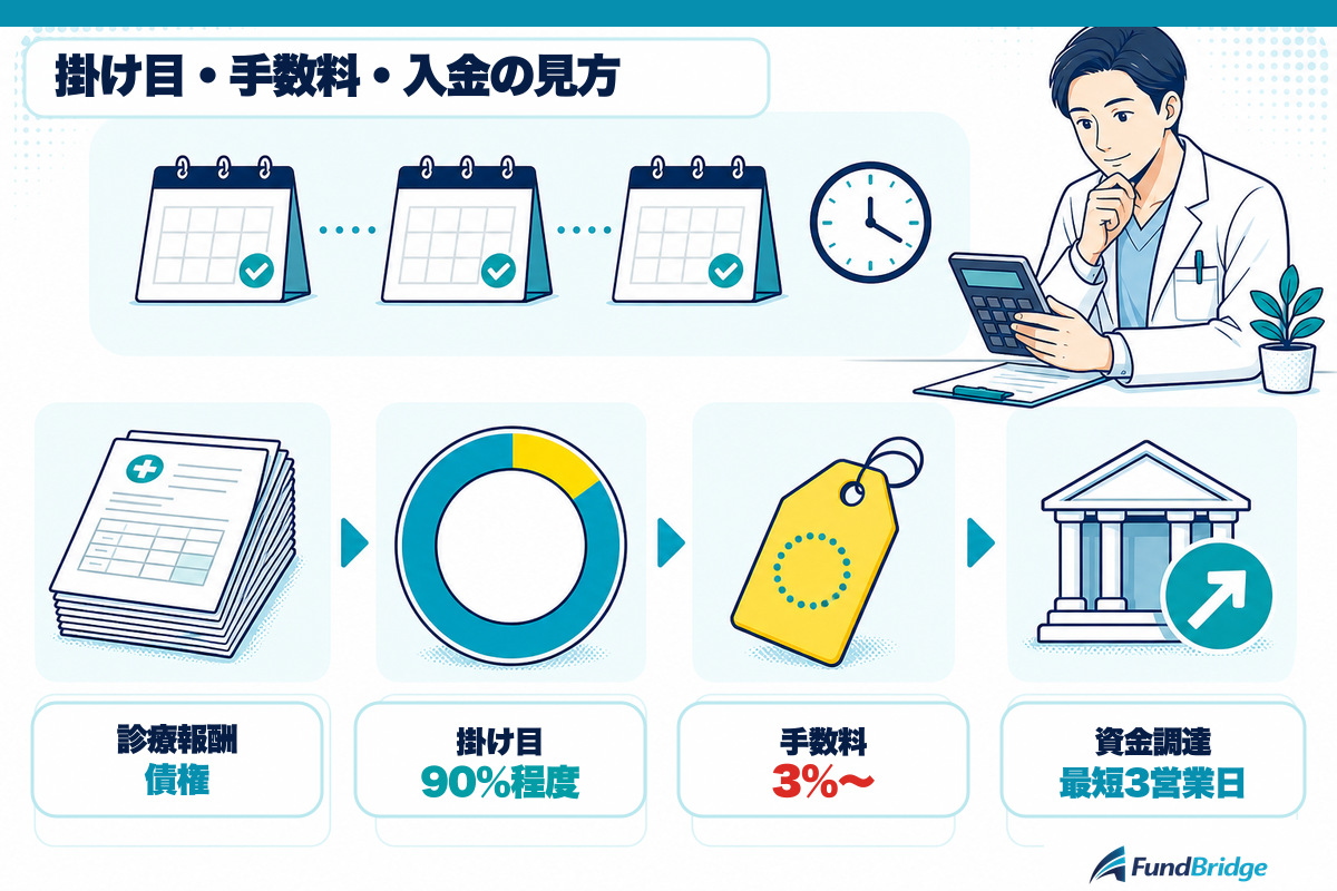 セントラルメディエンスペイメンツの掛け目・手数料・入金時期