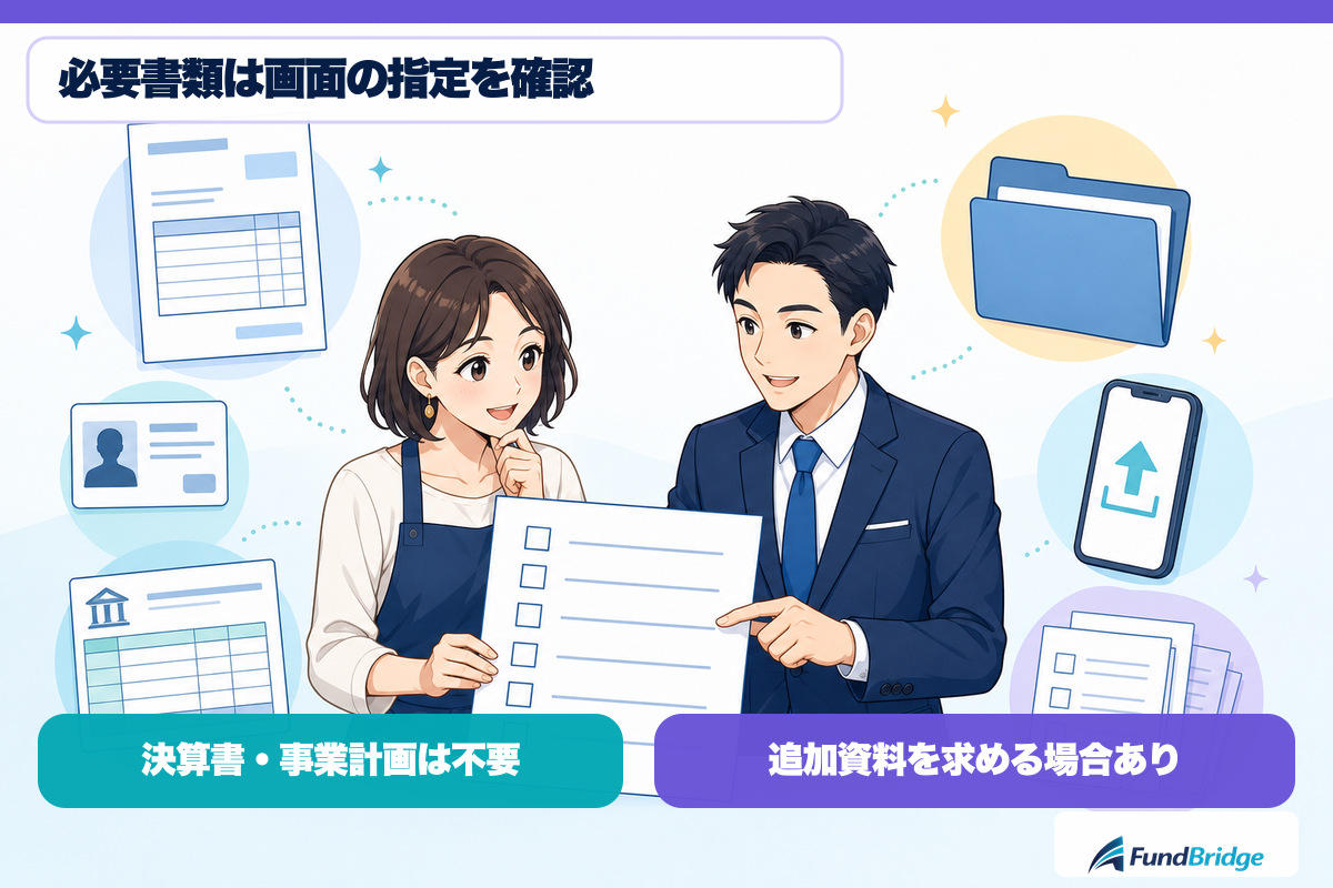 公式に不要な書類と案件ごとに確認する提出資料